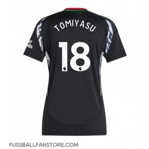 Arsenal Takehiro Tomiyasu #18 Replik Auswärtstrikot Damen 2024-25 Kurzarm